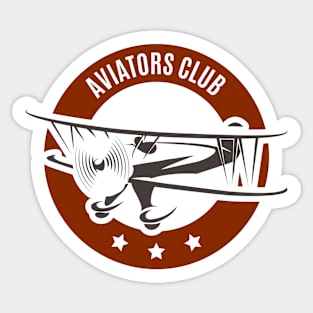 Aviation Emblem Sticker